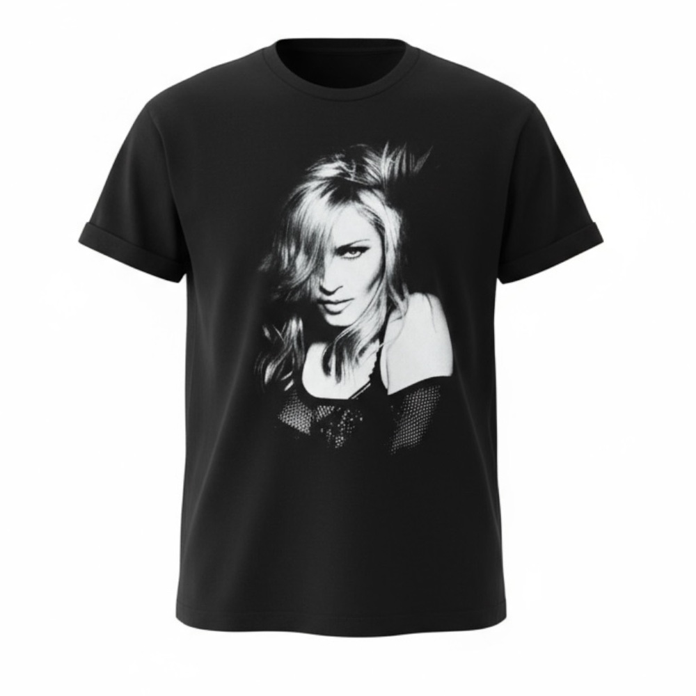 🎤 Madonna MDNA Tour Tee 🖤 Men’s‎ Medium Graphic Shirt Iconic 2000s Style